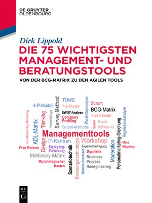 cover image of Die 75 wichtigsten Management- und Beratungstools